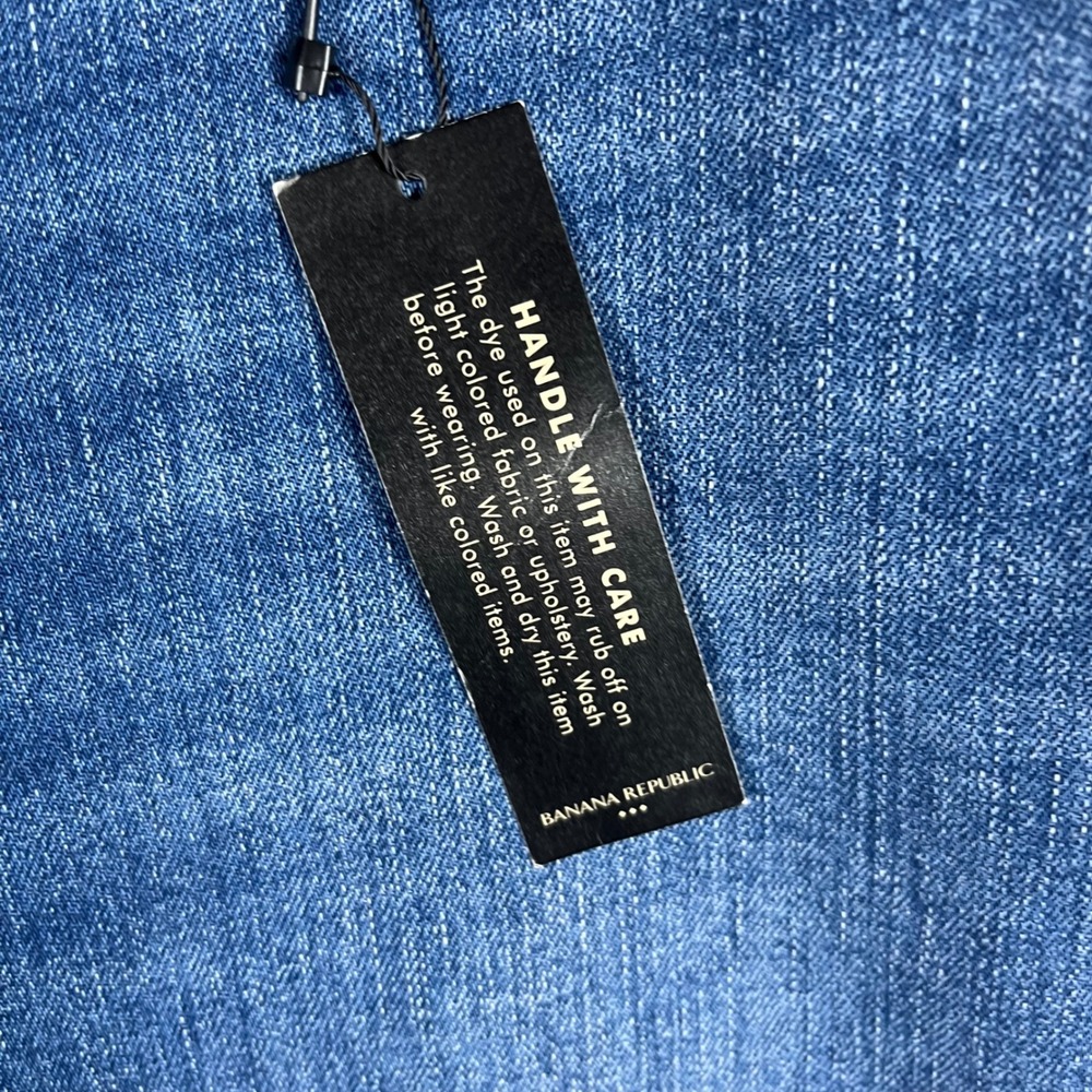 Banana Republic Low-Rise Bootcut Jeans Womens 33/16 Blue Denim 851843-00-1 NWT - Picture 3 of 13